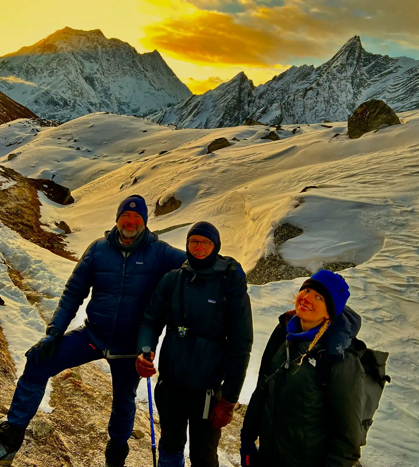 Trekkers at Manaslu Region