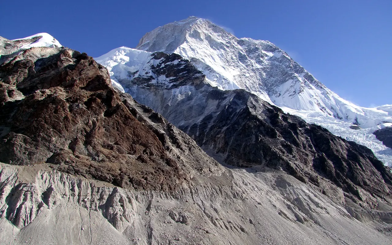 Makalu from Swiss Base Camp